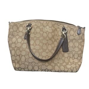 Coach Brown Kelsey Satchel - EUC
